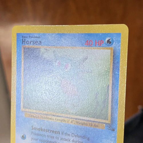 Mint Horsea Fossil Cartas Pokemon Tcg Vintage Horsea Inglés