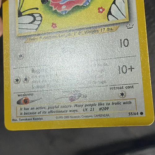 Nm Snubbull Neo Revelation Cartas Tcg Pokemon Vintage Snubbull Inglés