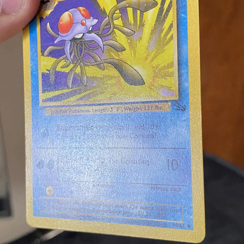 Lp Tentacruel Fossil Cartas Pokemon Tcg Vintage B Tentacruel Inglés