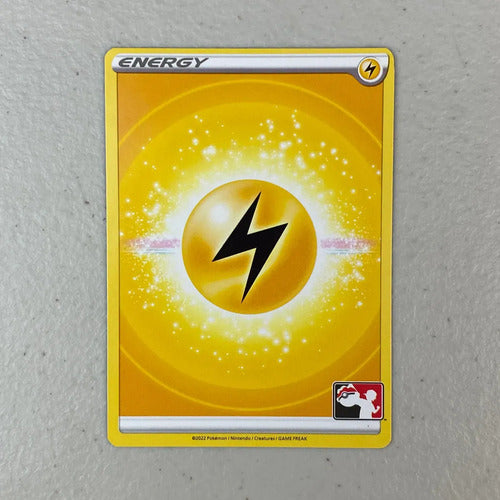 Damaged Lightning Energy Prize Pack Series Carta Pokemon Tcg Lightning Energy Inglés
