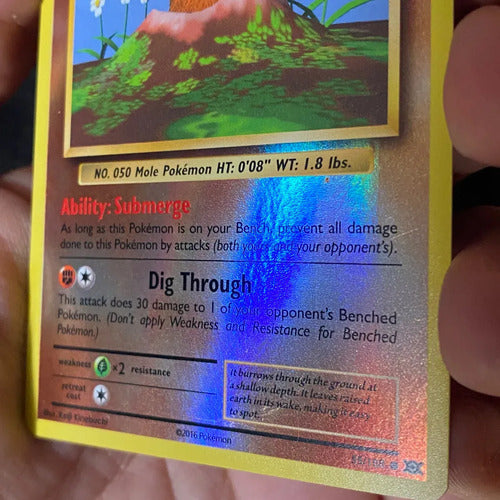Damaged Diglett Reverse Evolutions Cartas Pokemon Tcg Diglett Inglés