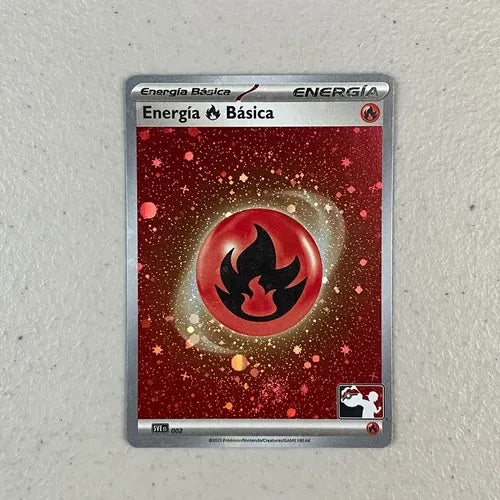 Energía Fuego Fire Prize Pack Series Cartas Pokemon Tcg Energía Fuego Español