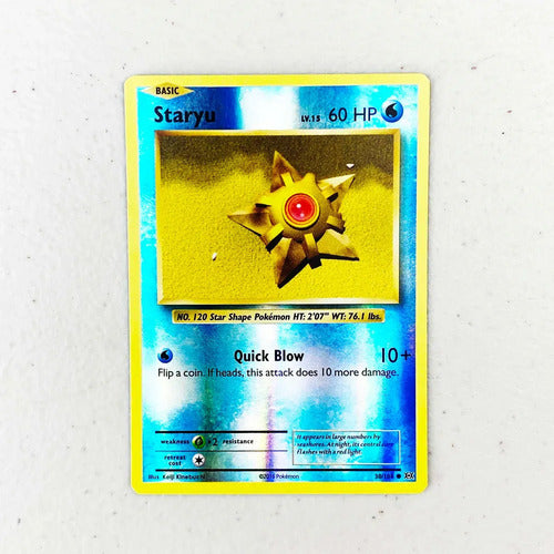Near Mint Staryu Reverse Evolutions Cartas Pokemon Tcg Staryu Inglés