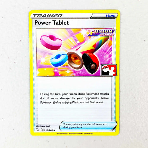 Near Mint Power Tablet Prize Pack Series Cartas Pokemon Tcg Power Table Inglés