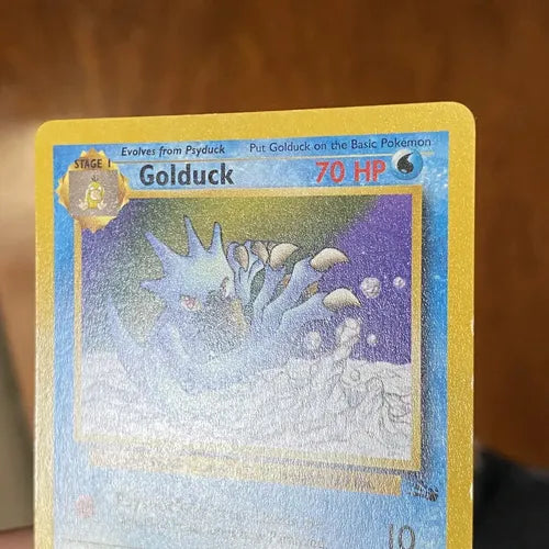 Lp Golduck Fossil Cartas Pokemon Tcg Vintage Golduck Inglés