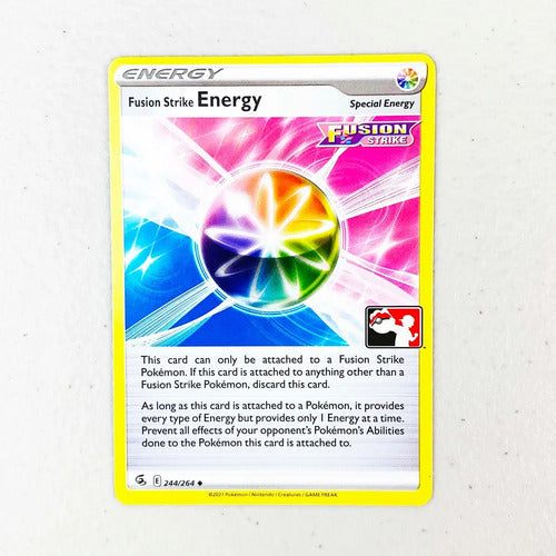 Near Mint Fusion Strike Prize Pack Series Cartas Pokemon Tcg Fusion Strike Energy Inglés