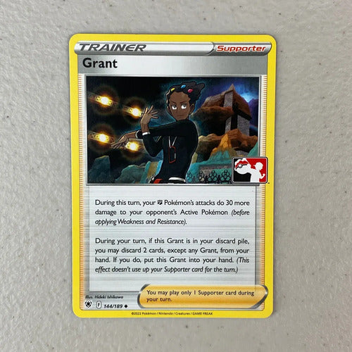 Near Mint Grant Prize Pack Series Cartas Pokemon Tcg Grant Inglés