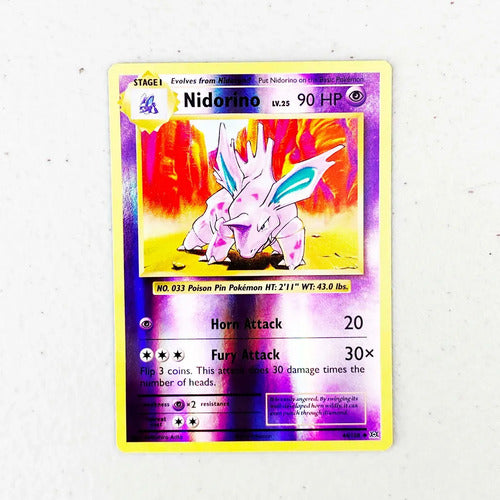 Near Mint Nidorino Reverse Evolutions Cartas Pokemon Tcg Nidorino Inglés