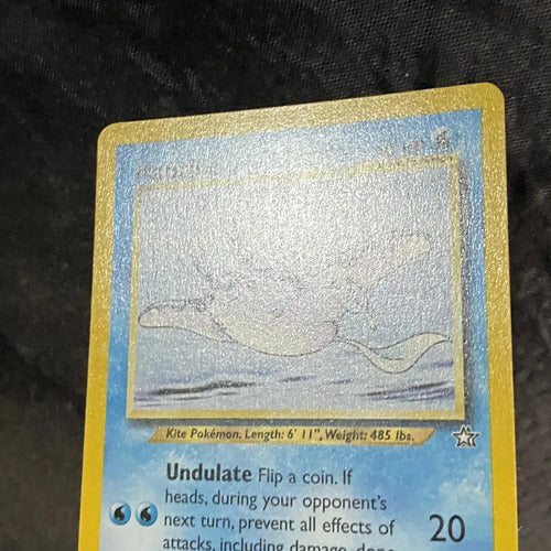 Lp Mantine Neo Genesis Cartas Tcg Pokemon Vintage Mantine Inglés