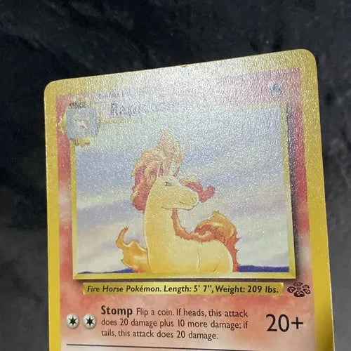 Near Mint Rapdiash Jungle Cartas Tcg Pokemon Vintage B Rapidash Inglés