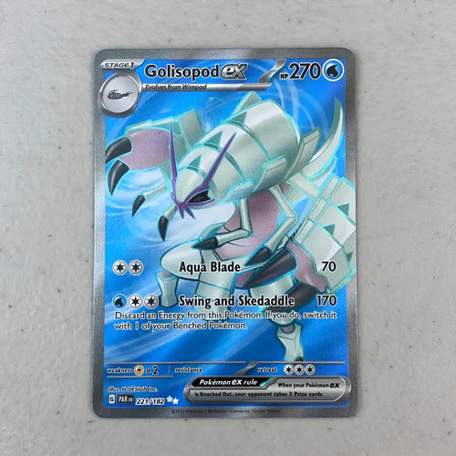Mint Golisopod Ex Full Art Paradx Rift Cartas Pokemon Tcg Golispod Ex Inglés