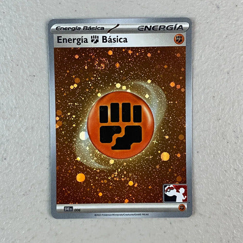 Energía Lucha Fightning Prize Pack Series Cartas Pokemon Tcg Energía Lucha Español