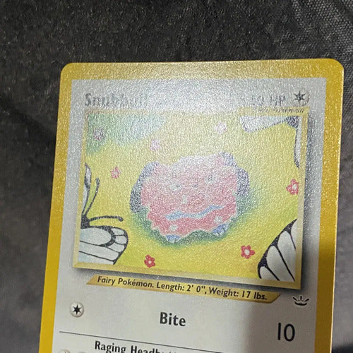 Nm Snubbull Neo Revelation Cartas Tcg Pokemon Vintage Snubbull Inglés
