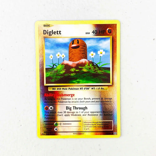 Damaged Diglett Reverse Evolutions Cartas Pokemon Tcg Diglett Inglés