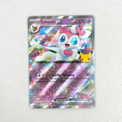 Sylveon Ex 30 Aniversario Cartas Pokemon Tcg Sylveon Ex Inglés