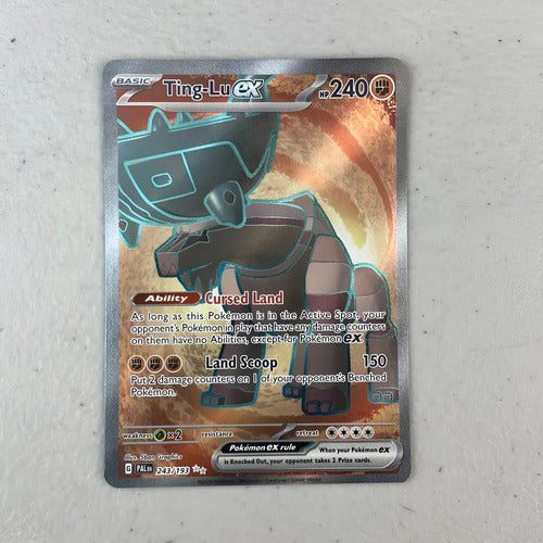Nm Ting Lu Ex Full Art Paldea Evolved Cartas Pokemon Tcg B Ting Lu Ex Inglés