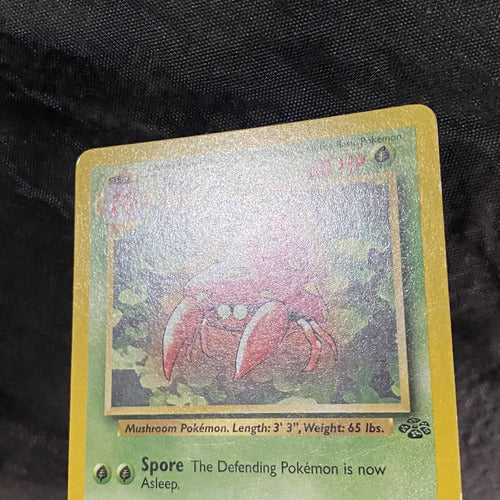 Lp Parasect Jungle Cartas Tcg Pokemon Vintage A Parasect Inglés