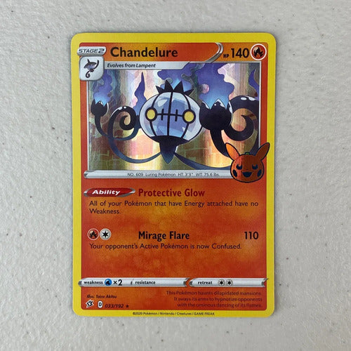 Near Mint Chandelure Trick Or Trade Cartas Pokemon Tcg Chandelure Inglés