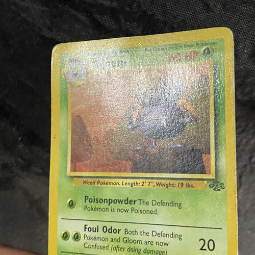 Damaged Gloom Jungle Cartas Tcg Pokemon Vintage Gloom Inglés