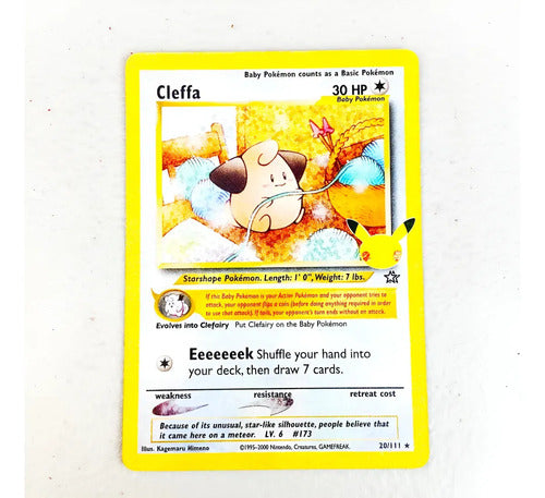 Nm Cleffa Celebrations Cartas Pokemon Tcg Cleffa Inglés
