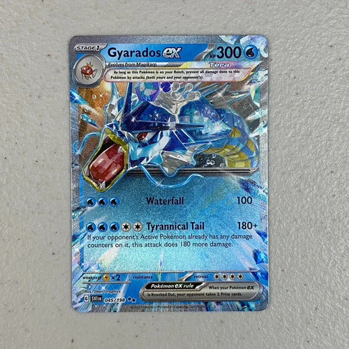 Gem Mint Gyarados Ex Scarlet And Violet Cartas Pokemon Tcg Gyarados Ex Inglés