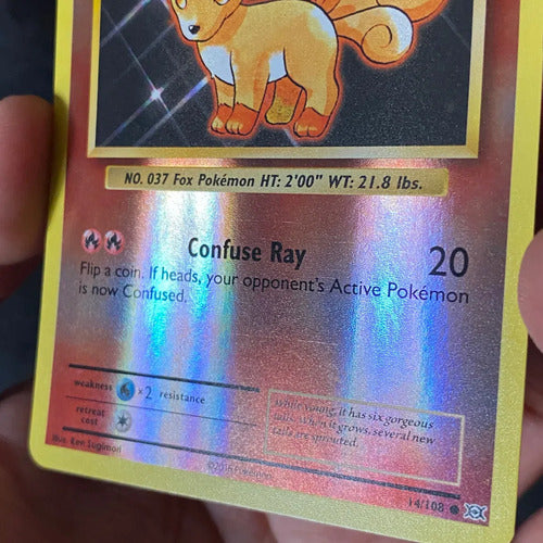 Near Mint Vulpix Reverse Evolutions Cartas Pokemon Tcg Vulpix Inglés