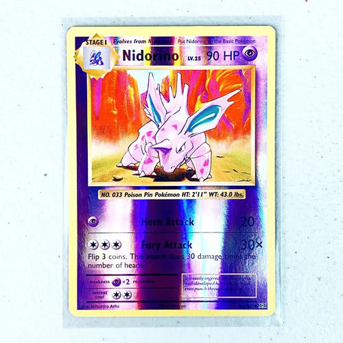 Near Mint Nidorino Reverse Evolutions Xy Cartas Pokemon Tcg Nidorino Inglés