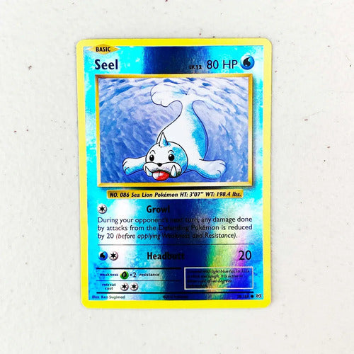 Mint Seel Reverse Evolutions Cartas Pokemon Tcg Seel Inglés