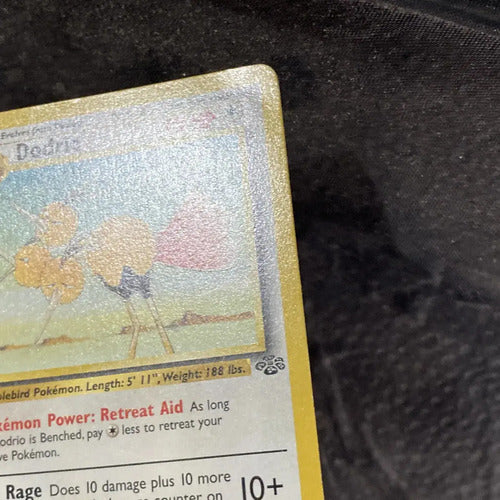 Damaged Dodrio Jungle Cartas Tcg Pokemon Vintage A Dodrio Inglés