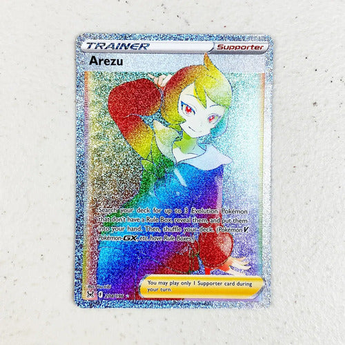 Arezu Full Art Secret Rare Lost Origin Cartas Pokemon Tcg Arezu Secret Rare Inglés