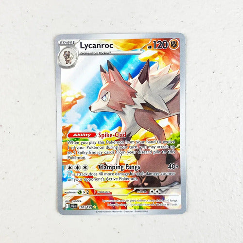 Mint Lycanroc Illustration Rare Journey Together Pokemon Tcg Lycanroc Illustration Rare Inglés