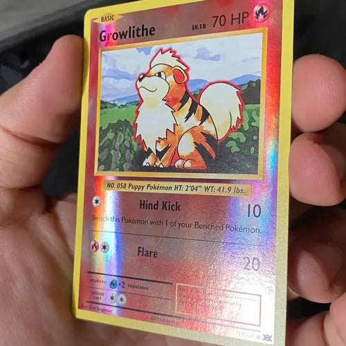 Near Mint Growlithe Reverse Evolutions Cartas Pokemon Tcg Growlithe Inglés