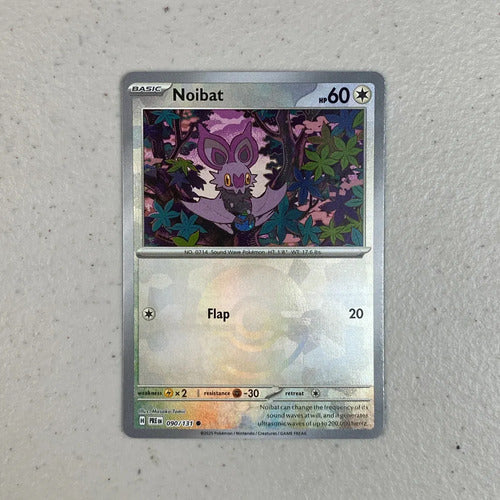 Poke Ball Noibat Prismatic Evolution Pokemon Tcg Noibat Inglés