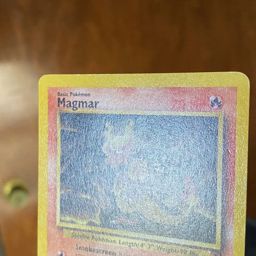Damaged Magmar Fossil Cartas Pokemon Tcg Vintage Magmar Inglés