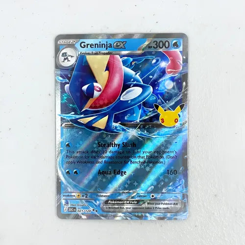 Greninja Ex 30 Aniversario Cartas Pokemon Tcg Greninja Ex Inglés