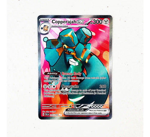 Mint Copperajah Ex Full Art Cartas Pokemon Tcg Copperajah Ex Inglés