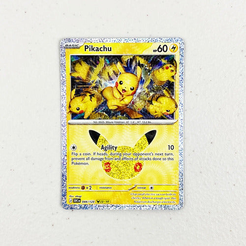 Pikachu 22/30 30 Aniversario Cartas Pokemon Tcg Ingles