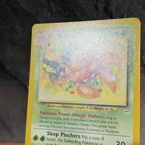 Nm Parasect Neo Revelation Cartas Tcg Pokemon Vintage Parasect Inglés