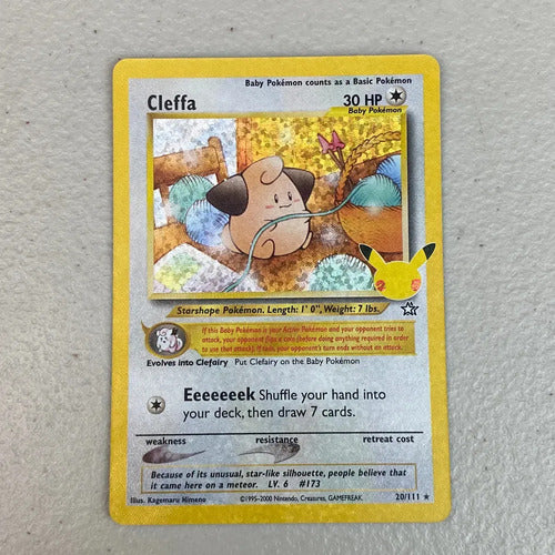 Nm Cleffa Celebrations Cartas Pokemon Tcg Cleffa Inglés