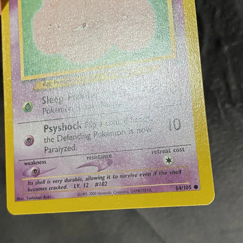 Nm Exeggcute Neo Destiny Cartas Tcg Pokemon Vintage Exeggcute Inglés