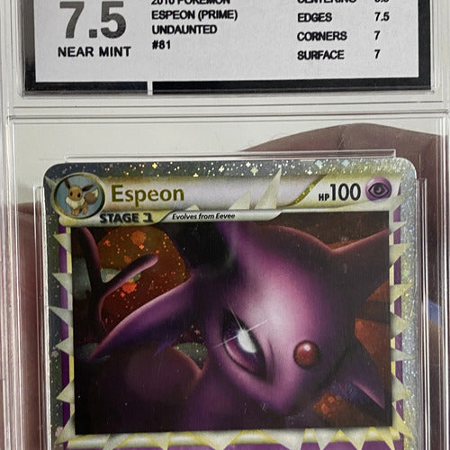 7.5 Espeon Prime Cartas Pokemon Tcg Espeon Inglés