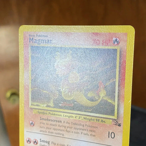 Lp Magmar Fossil Cartas Pokemon Tcg Vintage B Magmar Inglés