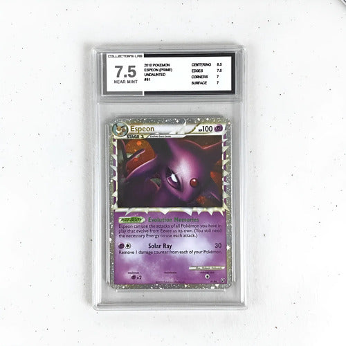 7.5 Espeon Prime Cartas Pokemon Tcg Espeon Inglés