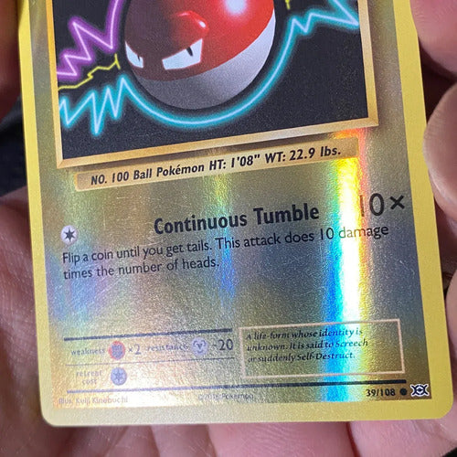 Near Mint Voltorb Reverse Evolutions Cartas Pokemon Tcg Voltorb Inglés
