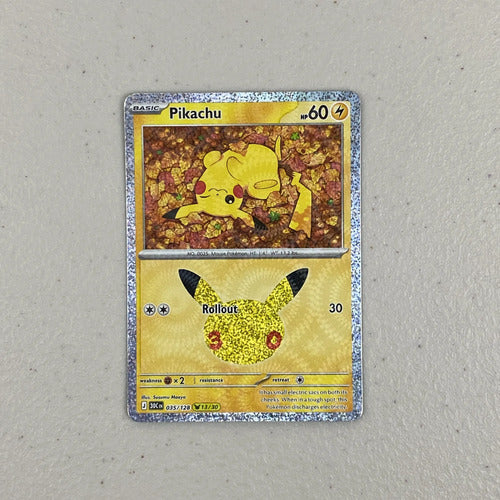 Pikachu 13/30 30 Aniversario Cartas Pokemon Tcg Ingles