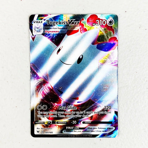 Gem Mint Togekiss Vmax Vivid Voltage Cartas Pokemon Tcg Togekiss Vmax Inglés