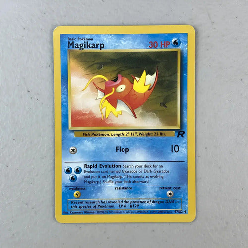 Lp Magikarp Team Rocket Cartas Tcg Pokemon Vintage Magikarp Inglés