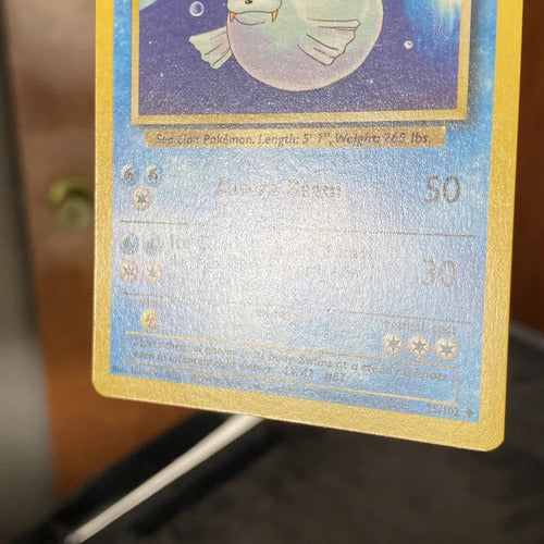 Near Mint Dewgong Base Set Cartas Pokemon Tcg Vintage Dewgong Inglés