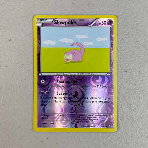 Mint Slowpoke Reverse Generations Cartas Pokemon Tcg Slowpoke Inglés
