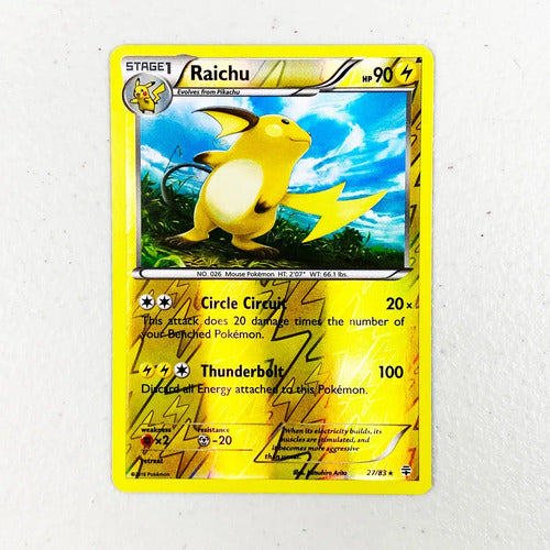 Near Mint Raichu Reverse Generations Cartas Pokemon Tcg Raichu Inglés